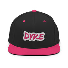 Load image into Gallery viewer, Dyke Snapback Hat - Black