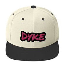 Load image into Gallery viewer, Dyke Snapback Hat - White