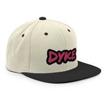 Load image into Gallery viewer, Dyke Snapback Hat - White