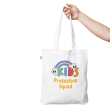 Load image into Gallery viewer, Trans Kids Protection Squad | Organic tote bag