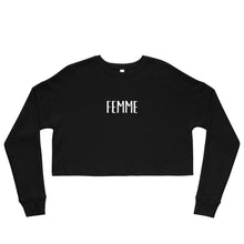 Load image into Gallery viewer, Femme | Crop Sweatshirt
