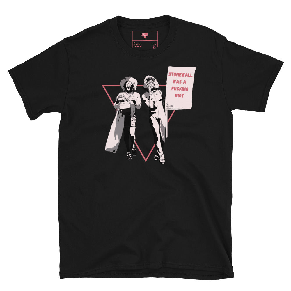 Stonewall Was a Fucking Riot | Genderless T-Shirt