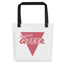 Load image into Gallery viewer, Happy Queer Logo Tote Bag
