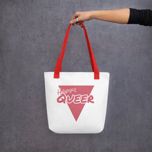 Load image into Gallery viewer, Happy Queer Logo Tote Bag
