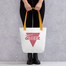 Load image into Gallery viewer, Happy Queer Logo Tote Bag
