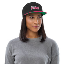 Load image into Gallery viewer, Dyke Snapback Hat - Black
