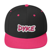 Load image into Gallery viewer, Dyke Snapback Hat - Black
