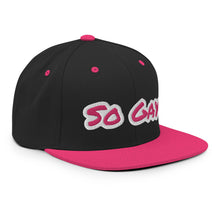 Load image into Gallery viewer, So Gay Snapback Hat - Black
