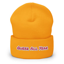 Load image into Gallery viewer, Queer All Year Cuffed Beanie
