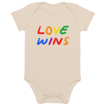 Load image into Gallery viewer, Love Wins - Organic Babygrow
