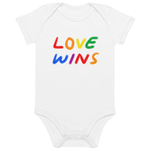 Load image into Gallery viewer, Love Wins - Organic Babygrow
