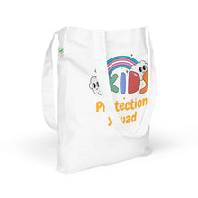 Load image into Gallery viewer, Trans Kids Protection Squad | Organic tote bag
