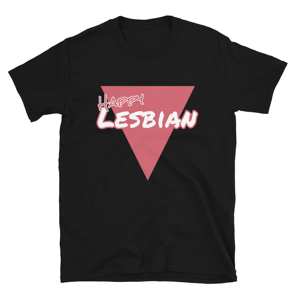 Happy Lesbian - Genderless T-Shirt