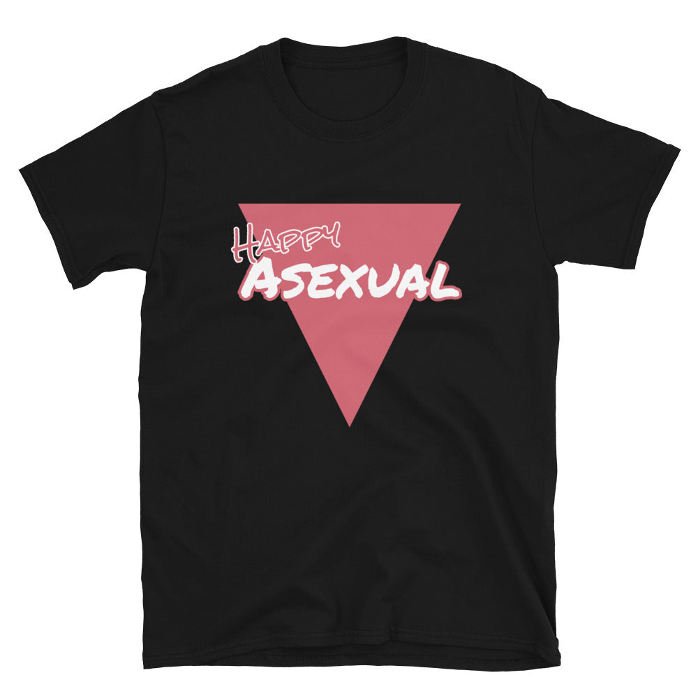 Happy Asexual - Genderless T-Shirt