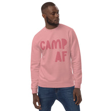 Load image into Gallery viewer, Camp AF - Unisex eco sweatshirt
