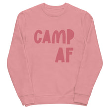 Load image into Gallery viewer, Camp AF - Unisex eco sweatshirt
